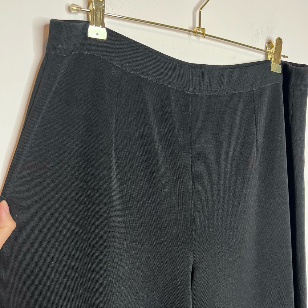 MING WANG‎ Pull Over Pant in Black. Size Petite Large - Picture 4 of 6